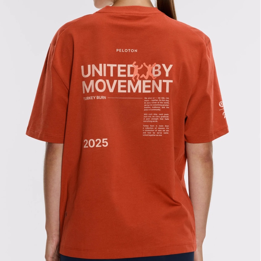 Lululemon NWT peloton women’s all yours organic cotton t-shirt